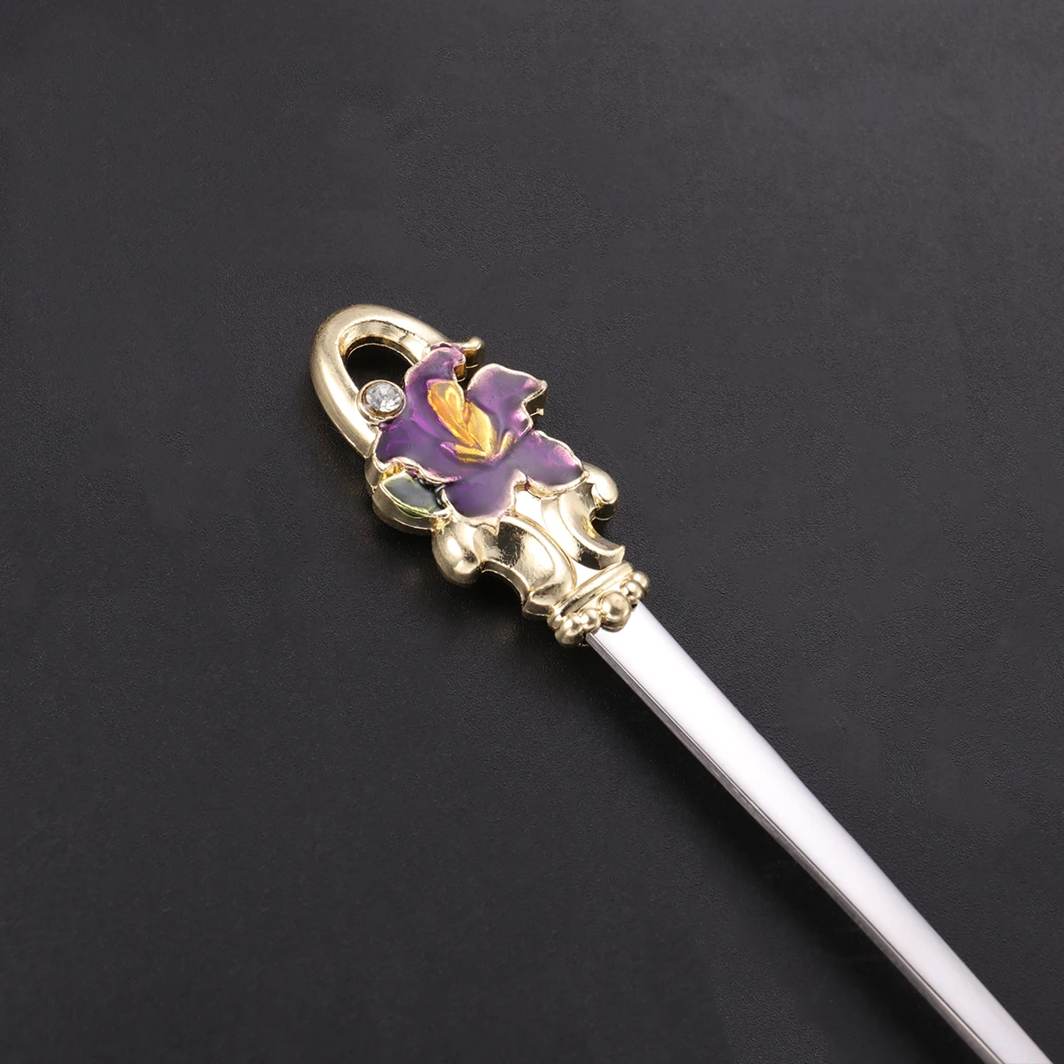 

Enamel Spoon Coffee Stainless Steel Stirring Spoons Dessert Scoop Delicate Teaspoon