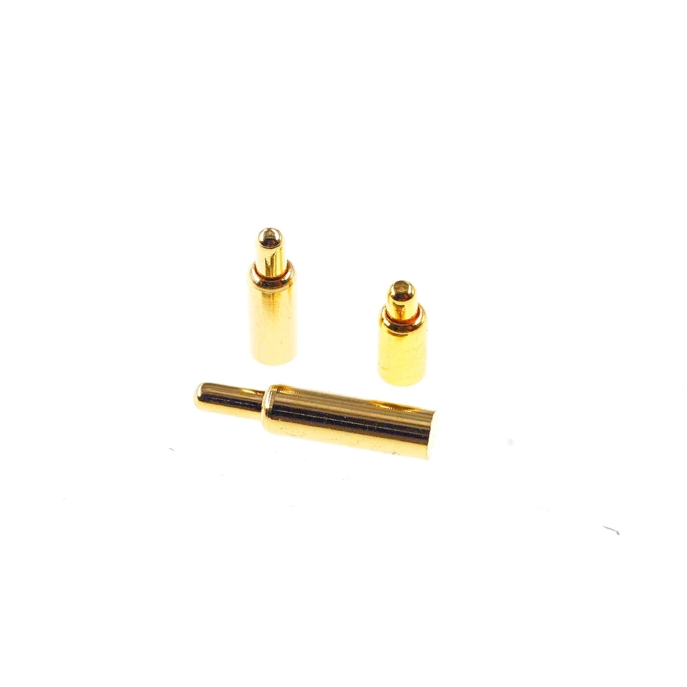 10 Pcs Miniature Spring Loaded Pogo Pin Connector Diameter 1.5 MM Height 3 3.5 4 4.5 5 5.5 6 6.5 7 8 9 10 SMD PCB Straight