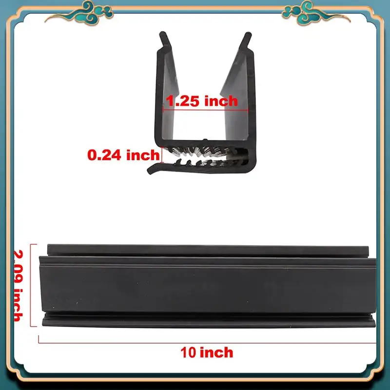 أحدث 4 قطعة عربة جولف الزجاج الأمامي وشاح كليب عدة 613136 603852 ل 2008 Up EZGO RXV