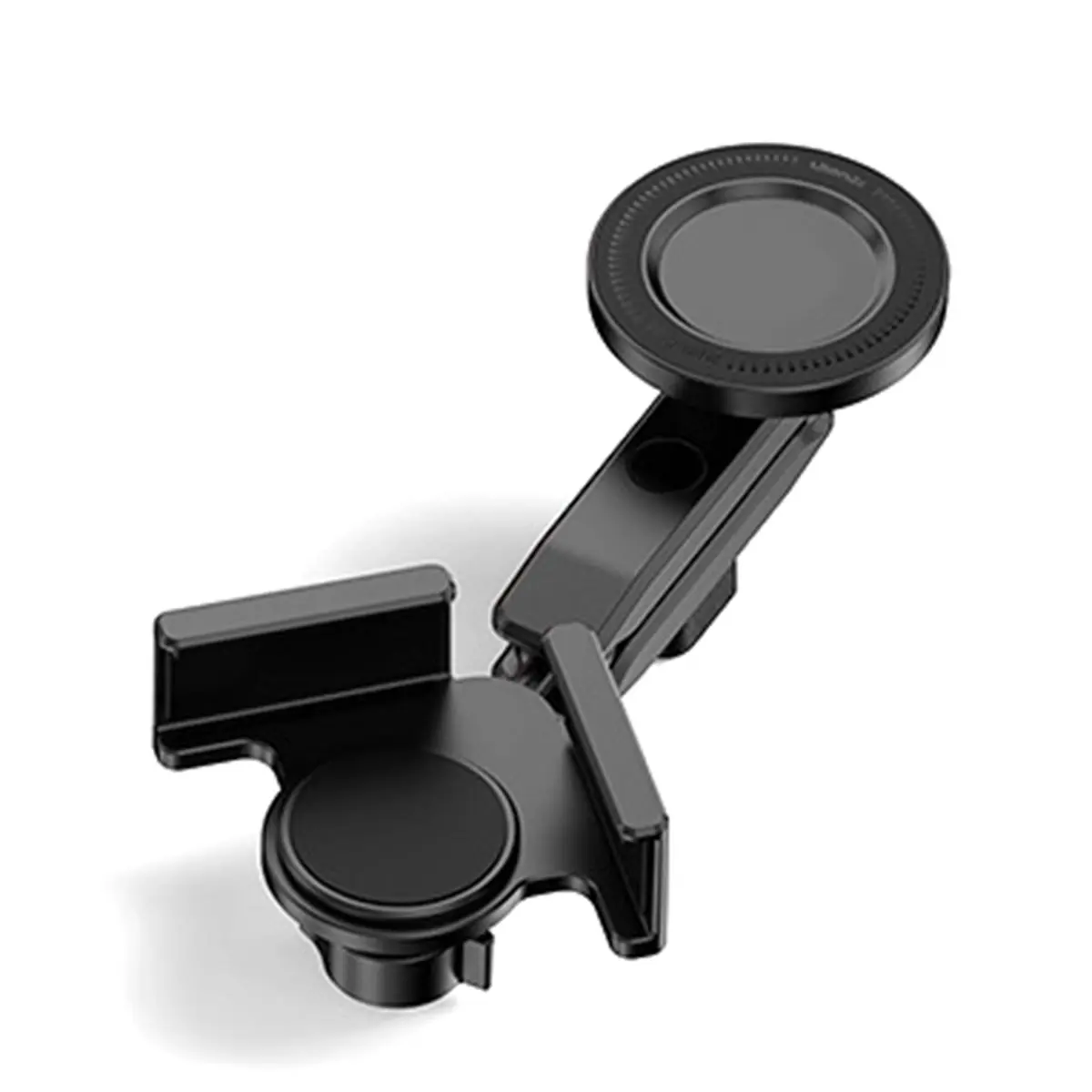 B21B SK28 Magnetic Screen Mount for 360° Rotation Dual-Lock Phone Holder for Travel Vlog Navigation Dashboard Stand