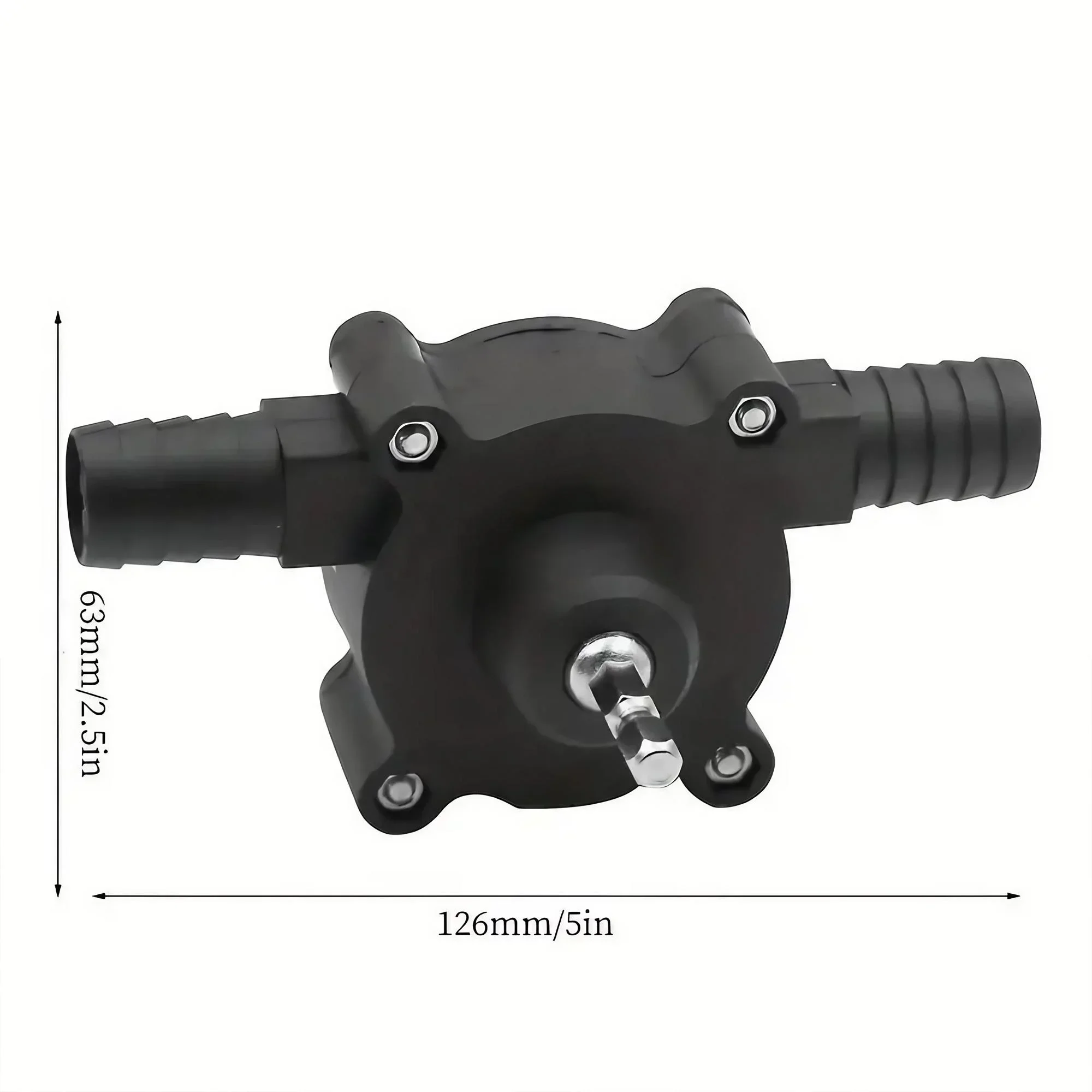 Micro Selbstansaugende Pumpe Haushalt Wasserpumpe Handbohrmaschine Angetrieben Dc Wasserpumpe Dieselpumpe Selbstansaugende Kreiselpumpe 1PC – Detail 9