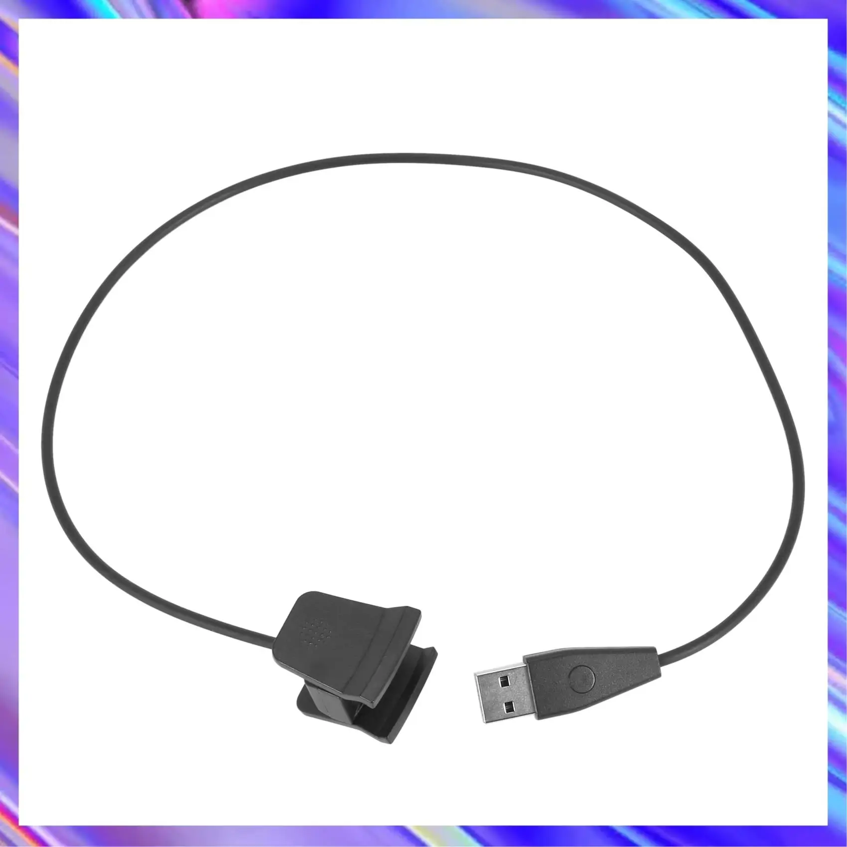 

Зарядное устройство Fitbit Alta HR со сменной кнопкой сброса USB-кабель для зарядного устройства для Fitbit Alta HR Fitness Smart Watch, черный