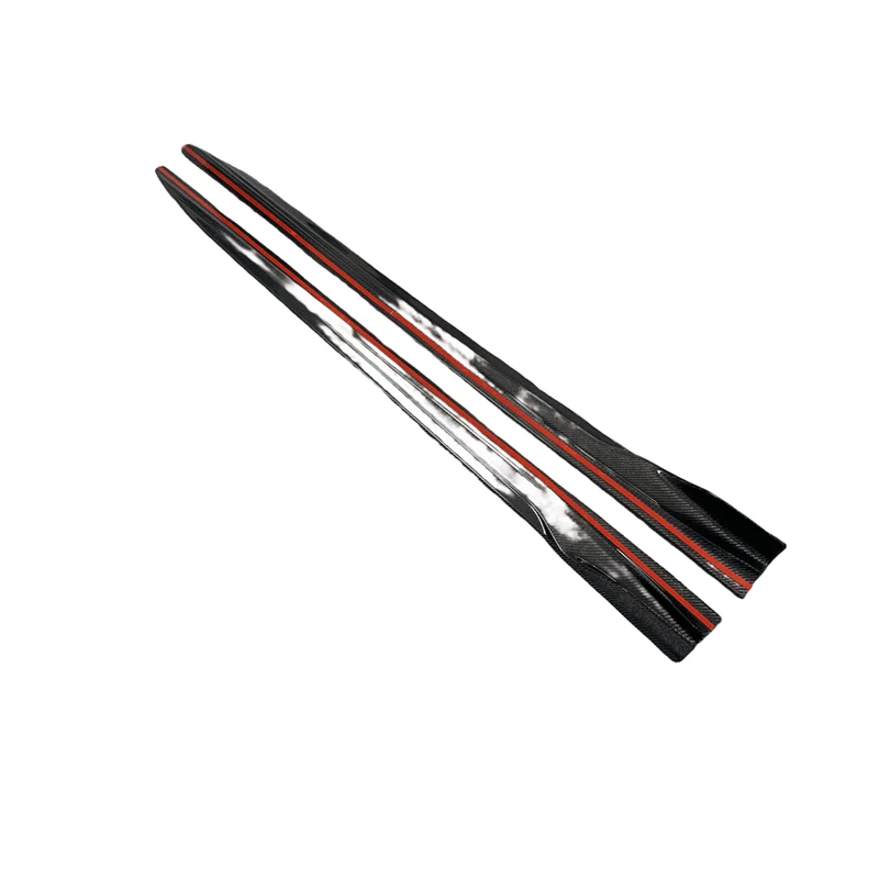 

Suitable for 2019-2025 BMW X3M X4M F97 F98 Upgraded AE Style Carbon Fiber Side Skirt Threshold Body Kit