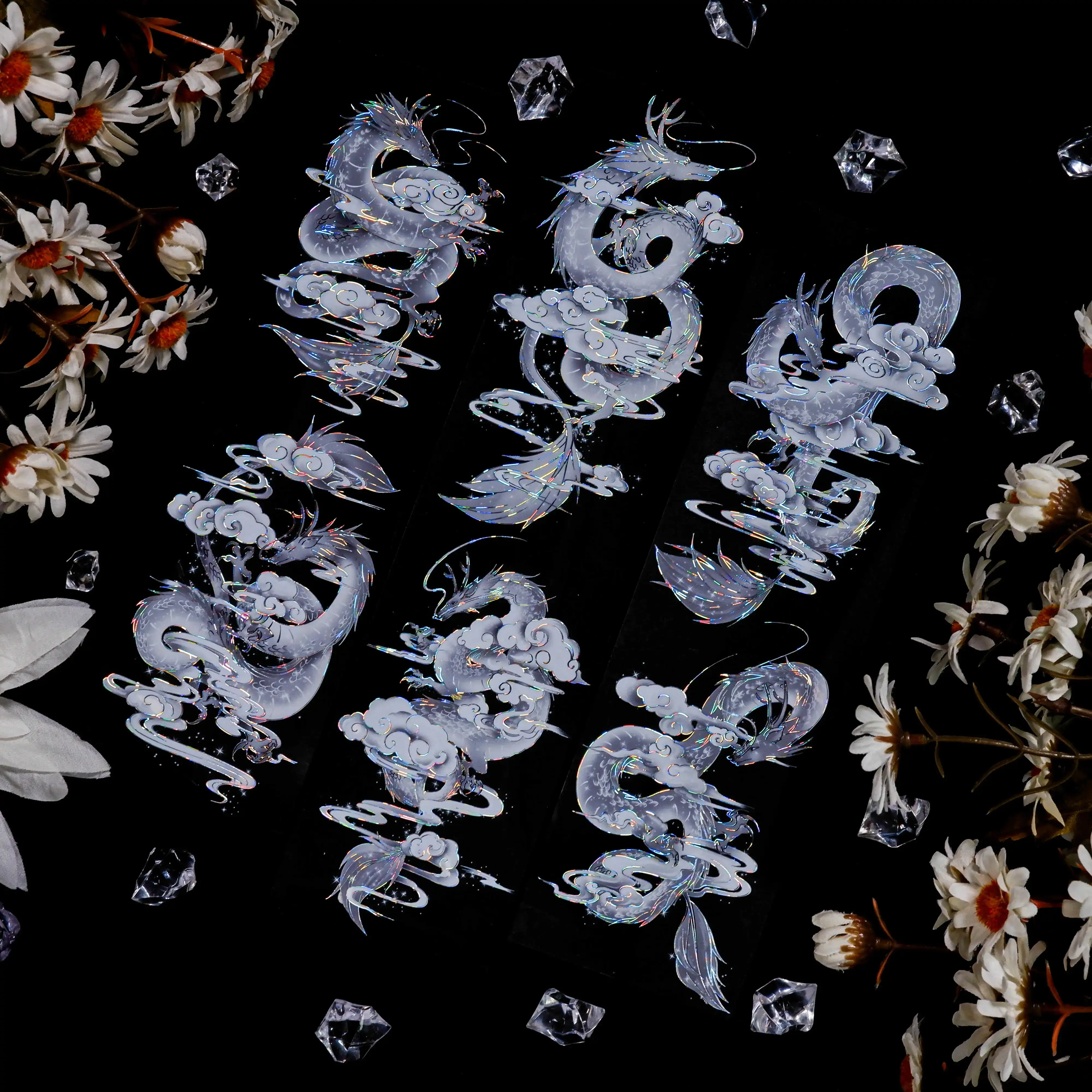 Dragon Ancient Style Washi PET Tape