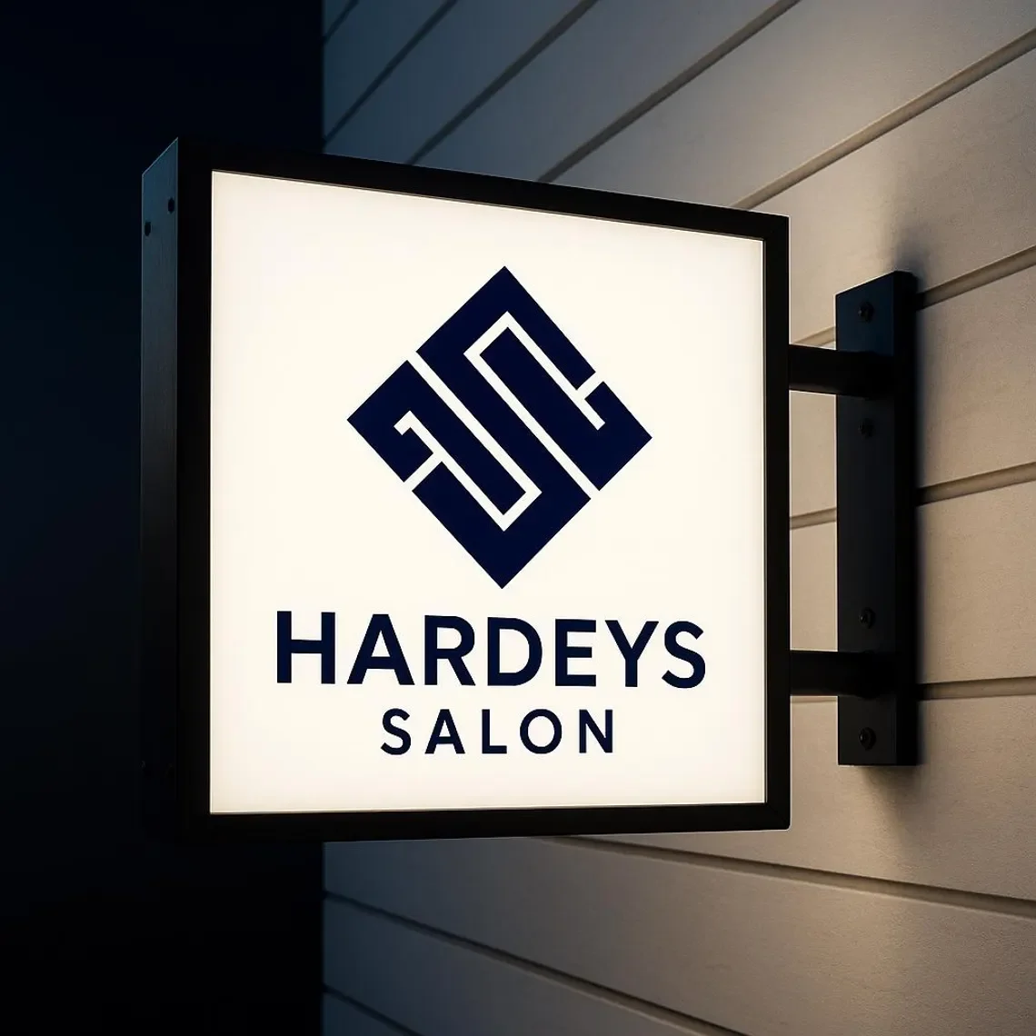 لافتة صندوق إضاءة الشفرة للمتجر - لافتة مضيئة LED مخصصة للاستخدام الخارجي، لافتة معلقة على الوجهين للمطاعم/المتجر، صندوق إضاءة LED #3