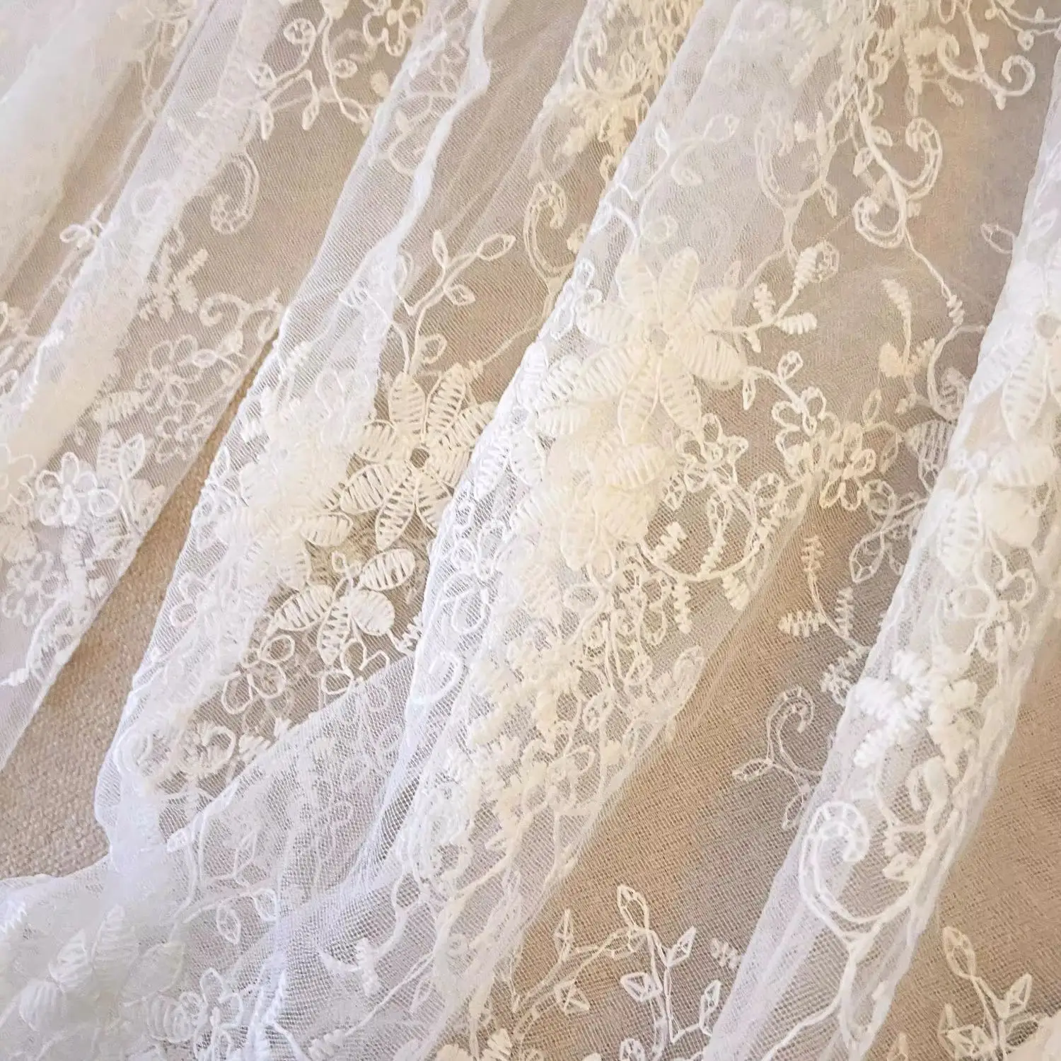 2026 Spring and Summer New Girl Sweet and Fresh Nine-point Loose Lace Wide-leg Pants Lace Leggings New Chinese Style