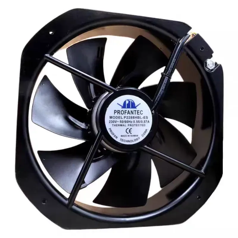 For New Taiwan Weihong P2288HBL-ES 28CM all-metal high temperature heat dissipation fan