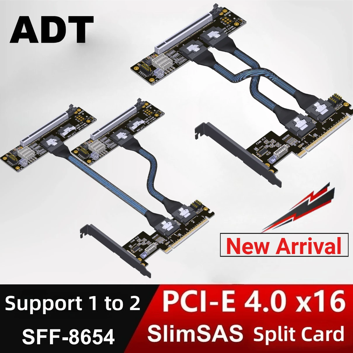 Graphics Card Pcie 16x LipiWorld (Pack Of 4) VER-14Pro V014 Pro PCI-E 1X To 16X Pcie Riser Card  GDDR4 16 GB NVIDIA Chipset 64 Bit 120 MHz Graphics Card LipiWorld 