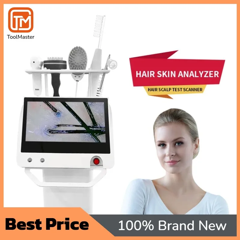 

【New Arrival 】New All-in-one Scalp Treatment Anti Hair Loss Growth Massage Device Scalp Analyzer Hair Follicles Scalp Detector