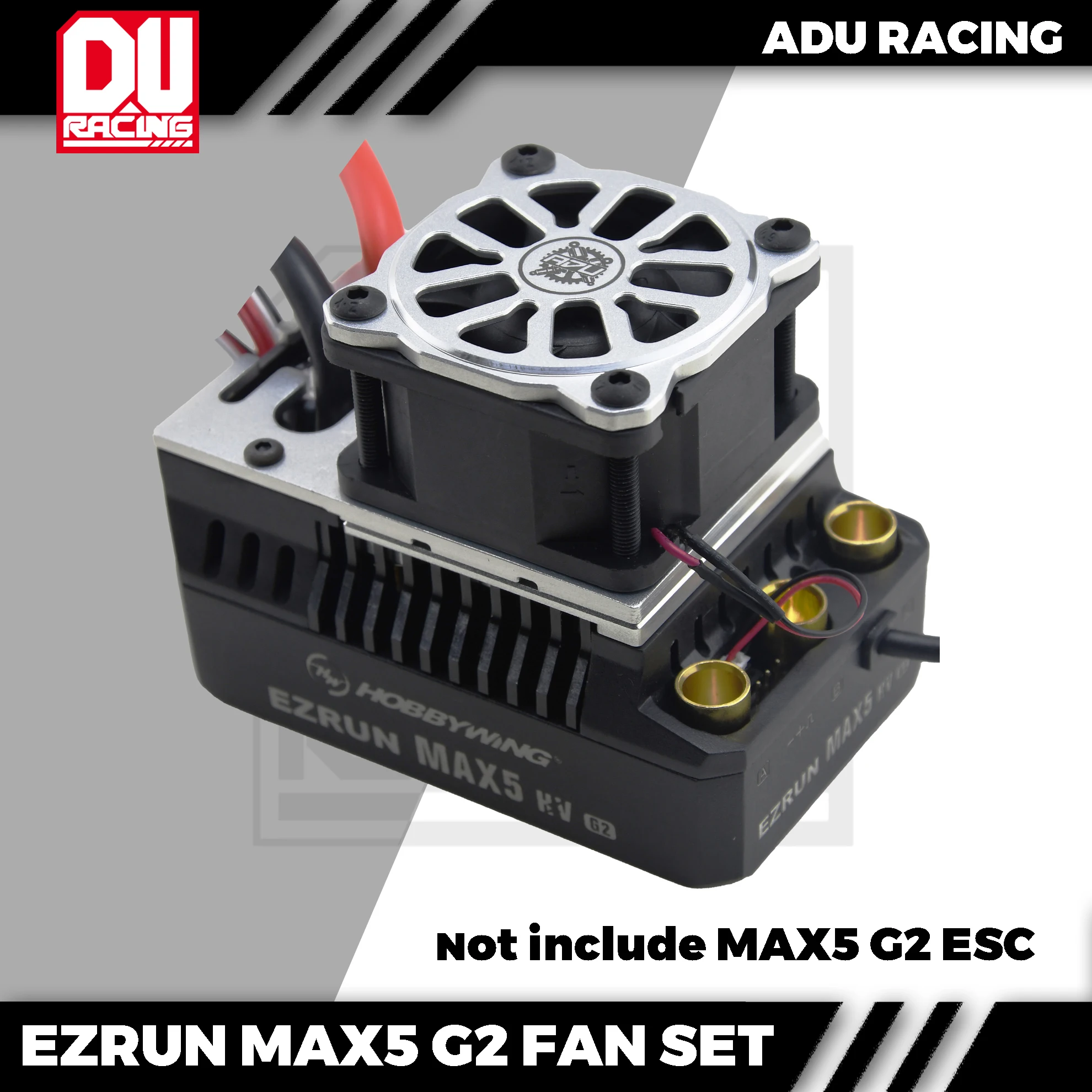 5028 high speed  Fan Set Alloy Base For EZRUN MAX5 HV G2