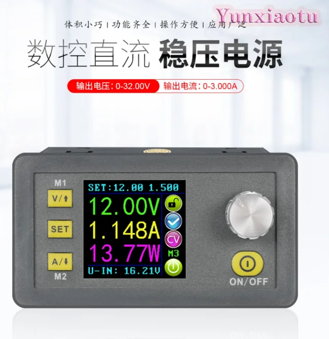 DPS3003 Voltage Ammeter Constant Current Step Down Module 30V Regulated Power Supply