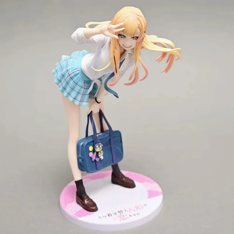 

Anime Changing Dolls Fall In Love Beautiful Girl Boxed Hand-Made Hitokawashima Uniform Standing Sexy Model Ornaments Toy Gift