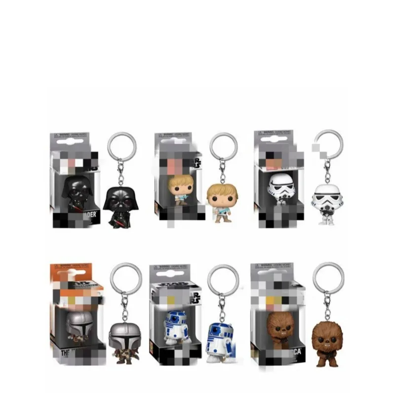 

Brand New Limited Domestic Planet Mini-doll Mandalorian Yoda Darth Vais Black Warrior White Soldier Luke Ready in Stock