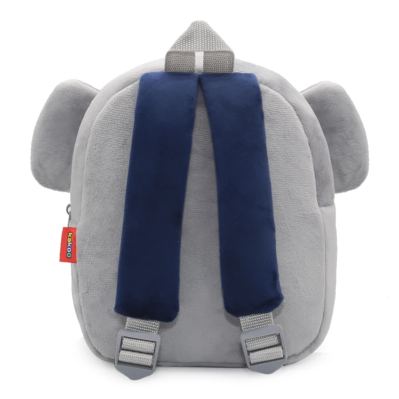 Boys Girls Backpack Cute Animal Elephant Children Plush Backpack Kindergarten School Bag