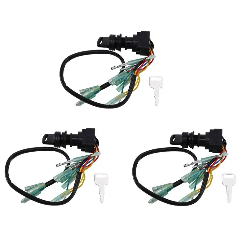 3x-ignition-switch-key-assy-for-outboard-motor-control-box-703-82510-43-00-a99d