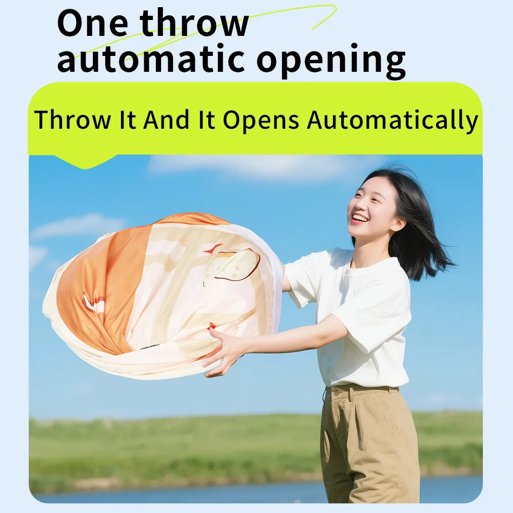 Kenpuaz praia à prova dwaterproof água barraca de família acampamento ao ar livre piquenique crianças tendas ventilar pop up aberto portátil para o bebê sombra sol