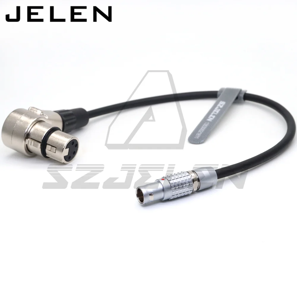 DJI ronin 2 power 6 pin to XLR 4pin female for Camera SONY Venice , Canon C400 Power Cable