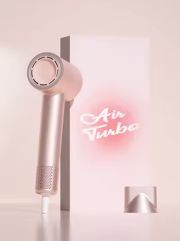 DOCO Hair Dryer High Speed 75m/s 200 million Negative Ions Hair Care 11000 Rpm Professional Lightweight Home Travel Gift