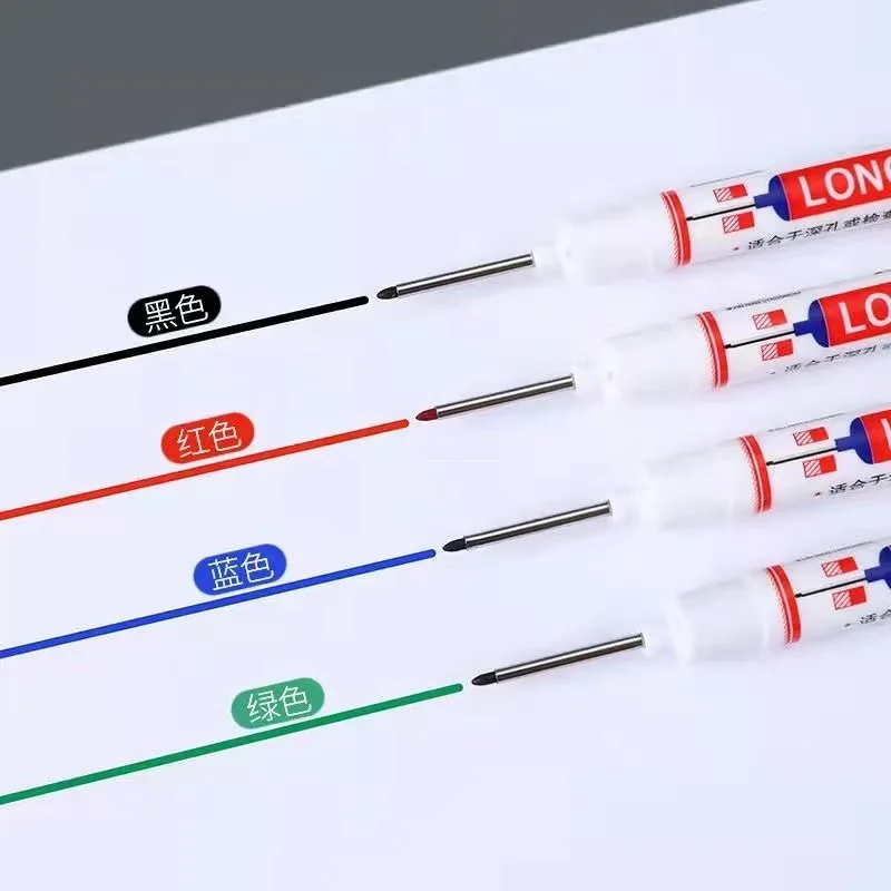 5 buah/Set 20mm penanda kepala ujung panjang lubang dalam untuk pena perforasi logam tahan air kamar mandi dekorasi pekerjaan kayu multifungsi