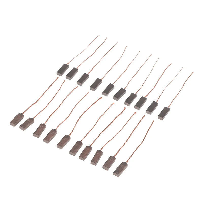 Electric Car Generator Regulator Carbon Brushs: 10pcs 4617mm Vehicle Alternator Tools