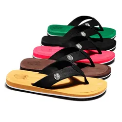 Summer Men Slippers Casual Flip-flops Outdoor Men Slides High Quality Beach Sandals Anti-slip 2024 New Arrival Shoes Wholesale