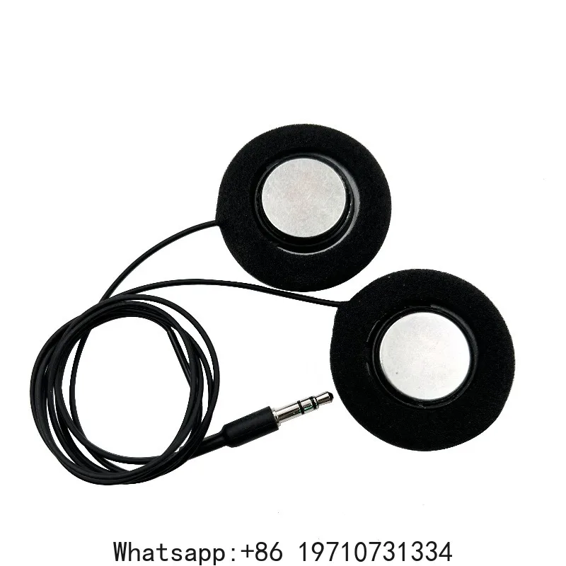 

"High Bass Audiophile Headphones for Motorcycle Helmet Bluetooth Receiver Compatible with Cardo, Reso, Asmax and Similar Models"