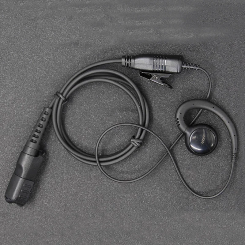 Earpiece Headset Mic For Motorola Radio DP3441e DP2400 DP2600 XiR P6600 P6608 P6620 E8600 MTP3150 MTP3500 Two Way Radio Earphone