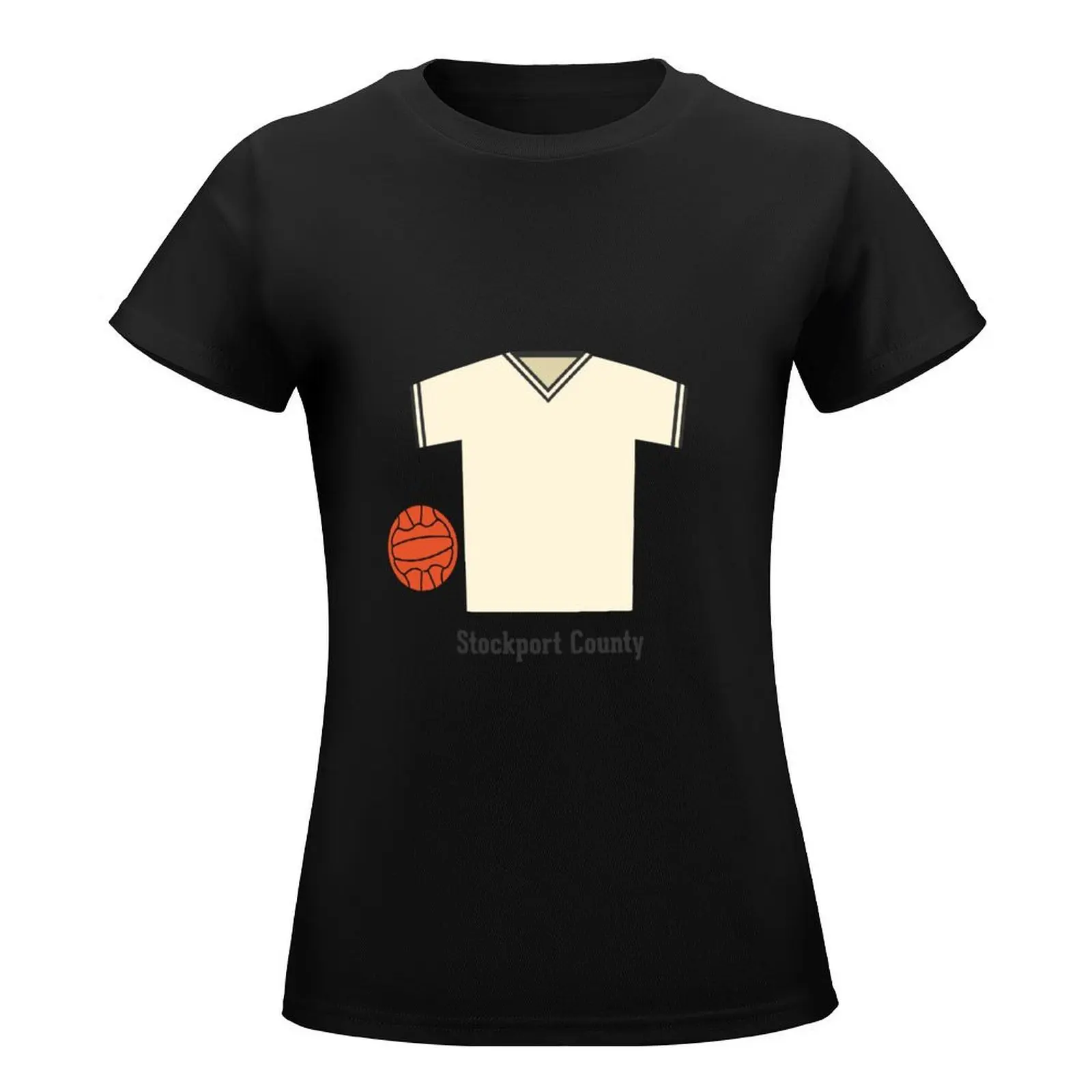 Stockport County T-Shirt Short sleeve tee female ariat shirts for Women