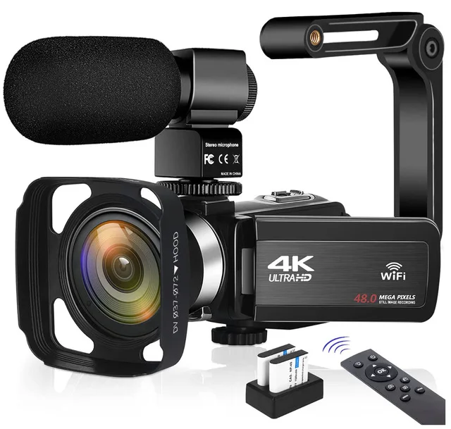 Digital Camcorder, Full HD 270°Rotation 1080P 16X High