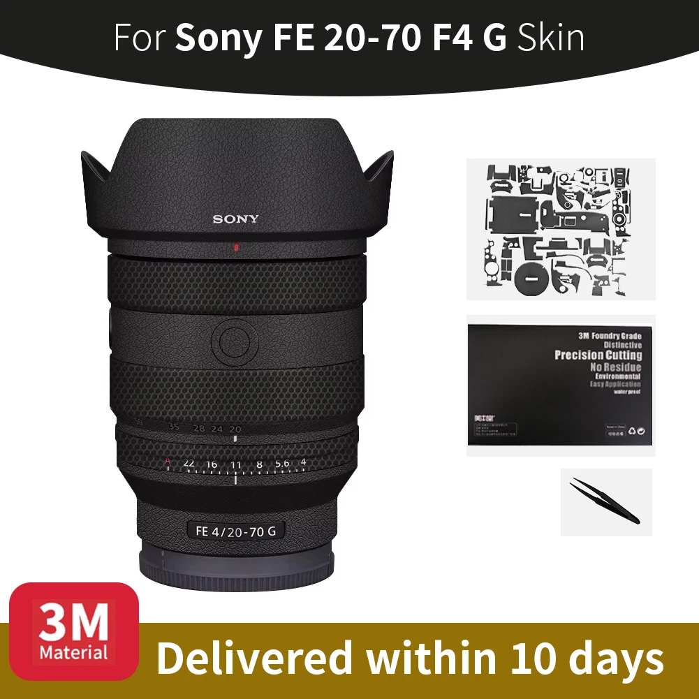 ソニー-20-70mm-スキン-sony-fe-20-70-f4-g-カメラレンズスキン-傷防止-カメラレンズステッカー-保護フィルム-多色展開