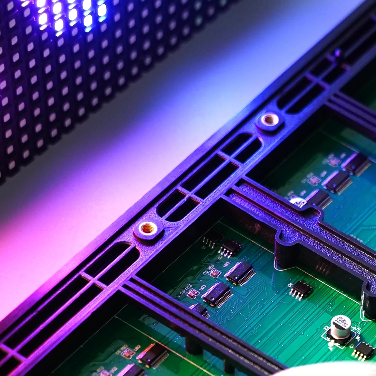 P6.67 Módulo colorido externo 48*24 LED Painel Matriz 320mm x 160mm para publicidade em parede de vídeo