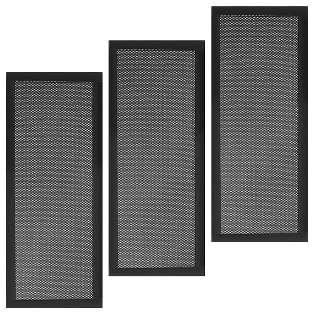 

3pcs Magnetic Air Vent Covers Floor Wall Ceiling Use Small Mesh Design Prevent Debris Pet Food Jewelry Drop Reusable Vent Cover