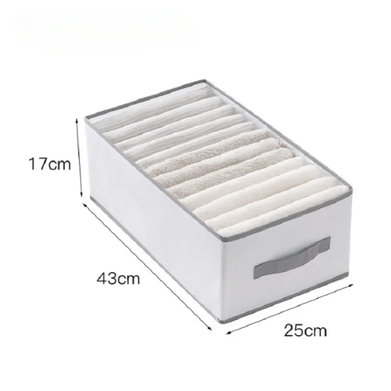 Dormitory Drawer Style Clothes Sorting Box, Household Wardrobe Partition, Underwear Pants, Dustproof Fabric, Art Take Package