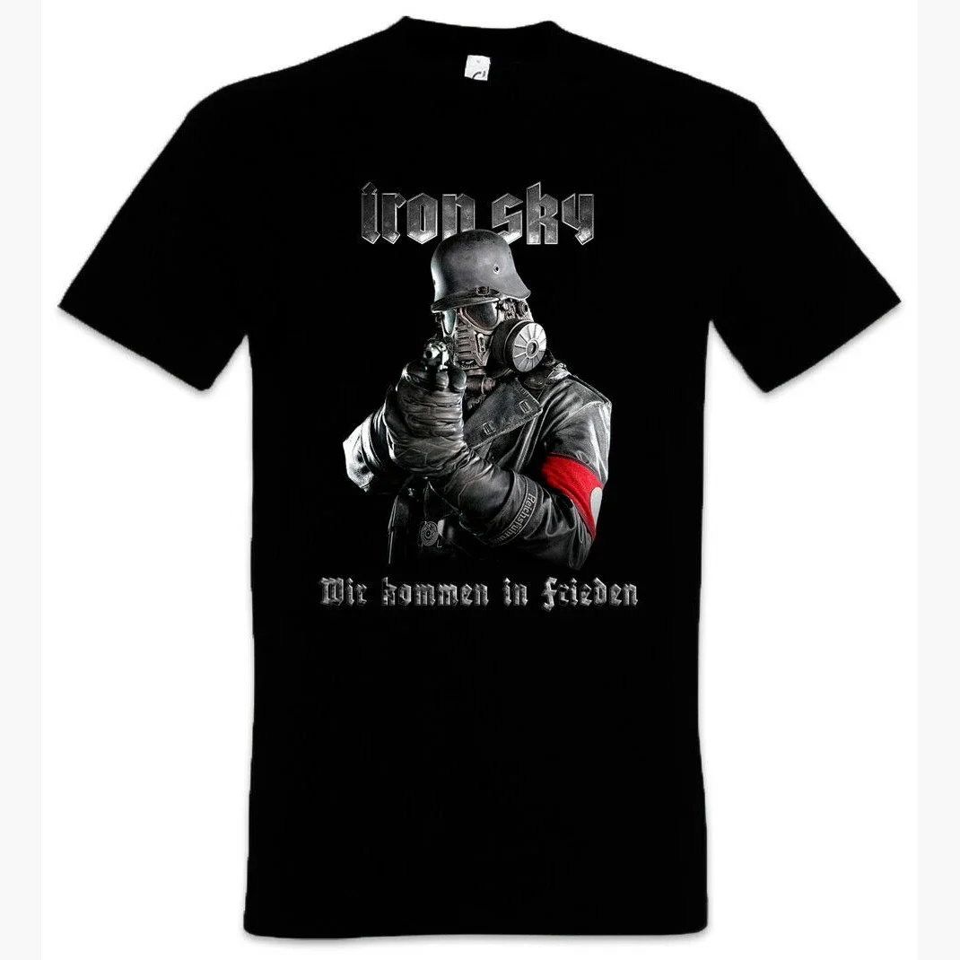 Iron Sky Soldier Haunebu Vril UFO T Shirt Short Sleeve 100% Cotton Casual T-shirts Loose Top Size S-3XL mens designer clothes