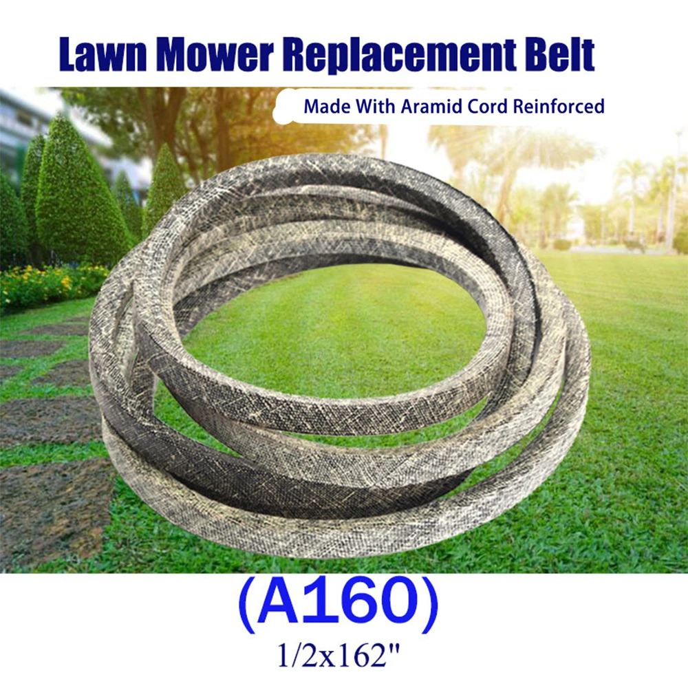 Heavy Duty Aramid Cord V-Belt (1/2 'X 162') OEM Standard Drive Belt For Garden Tractor Lawn Machinery 754 04240