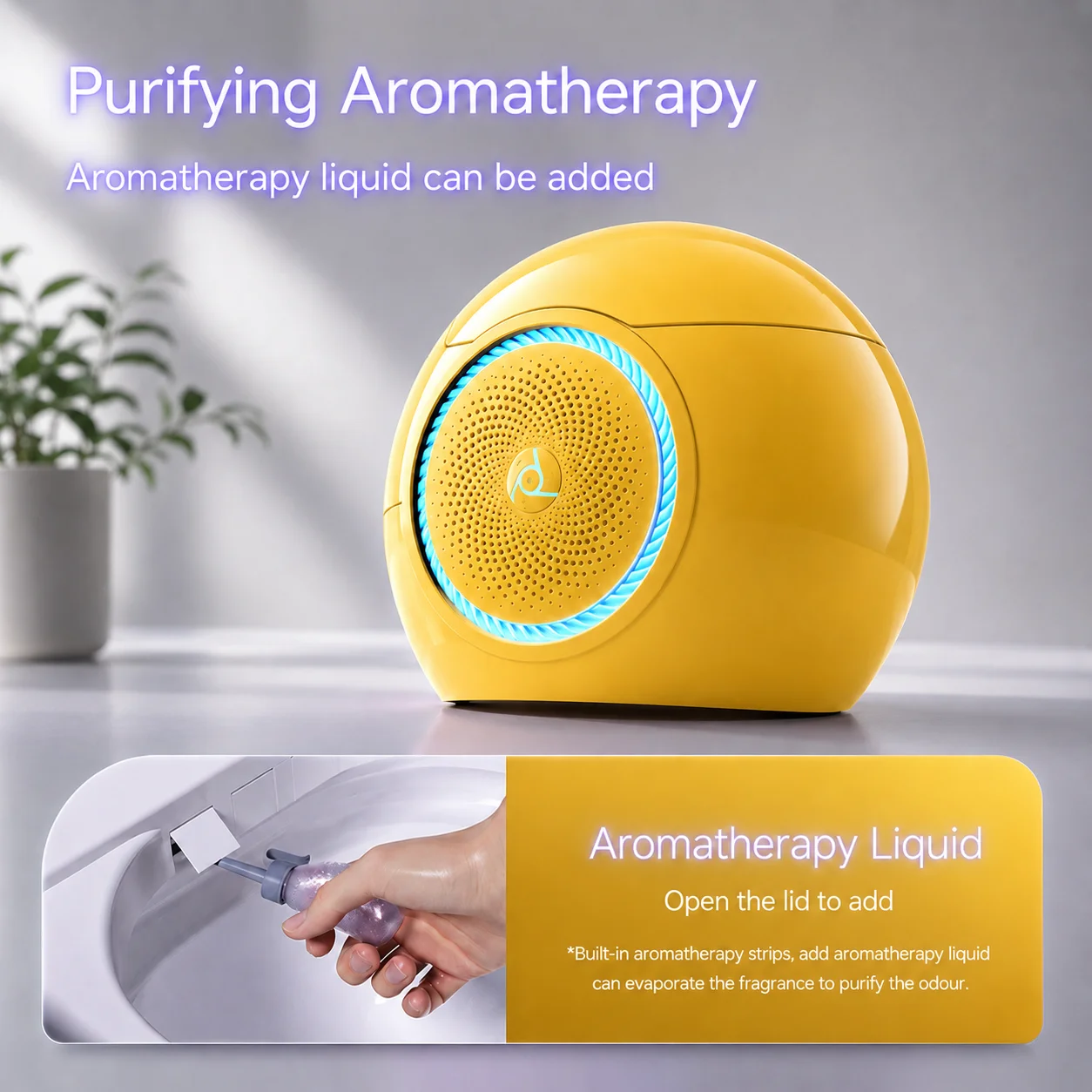 The latest design egg-shaped toilet, music voice-activated automatic intelligent ceramic integrated toilet