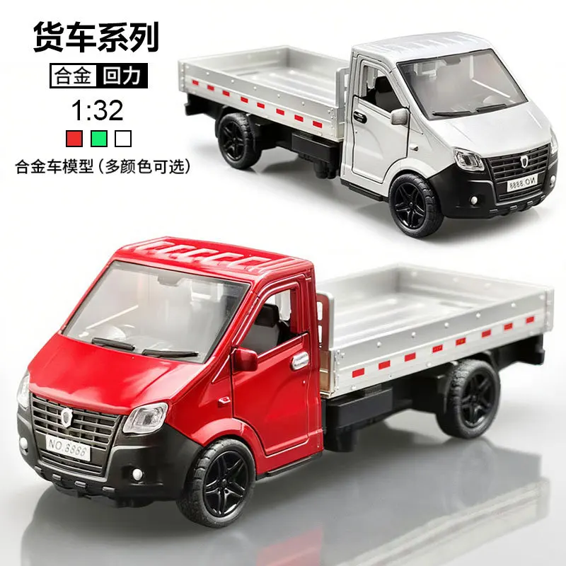 

1:32 Scale Diecast Alloy Pickup Truck Model with Open Doors & Pull-Back Mechanism Collectible Gift for Truck Enthusiasts