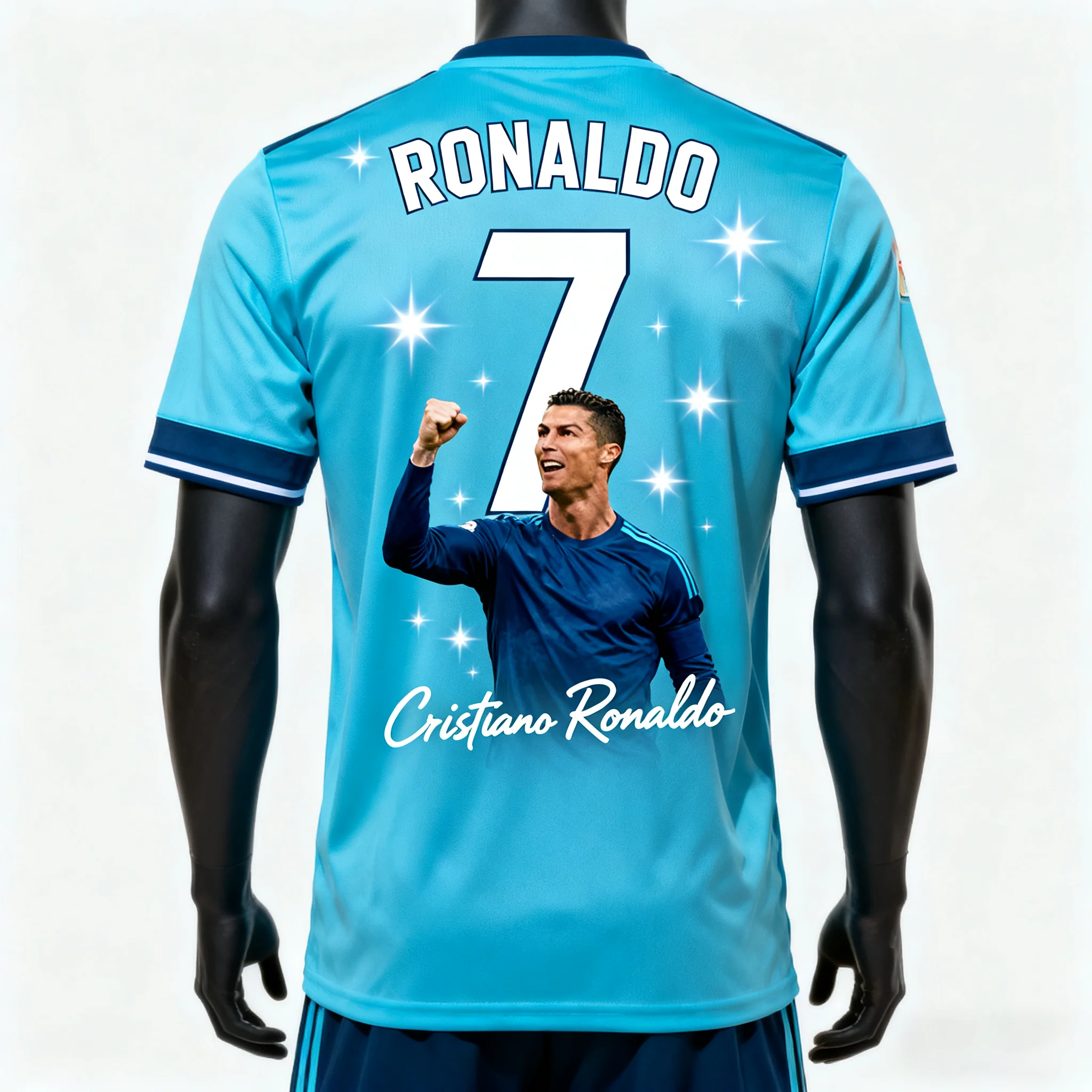 موضة 2026 ChatGPT AI Ronaldo 7 كرة القدم جيرسي الرجال الاطفال الكبار تدريب كرة القدم تي شيرت الصيف ملابس رياضية مريحة