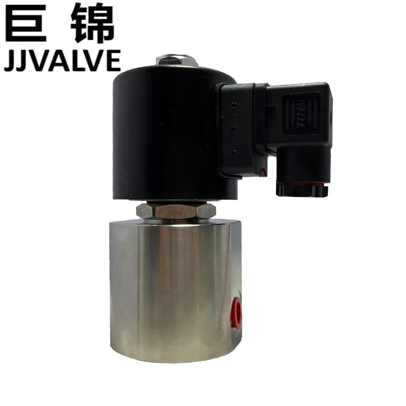 

High Pressure 200bar DC24V Nitrogen Solenoid Valve 1/4 Hydraulic Oil Stainless Steel Normally Close