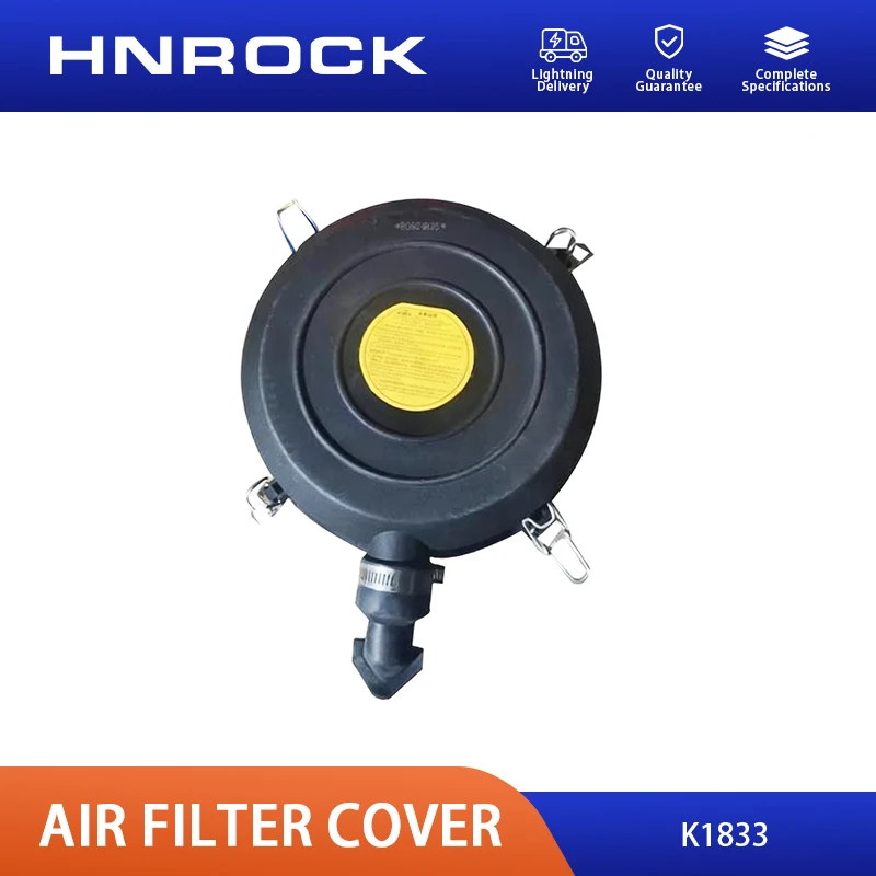 Nueva cubierta de filtro de aire HNROCK K1833 K1839 K2337 K2851 2639 cubierta trasera dongfanghong YTO repuestos originales para tractor