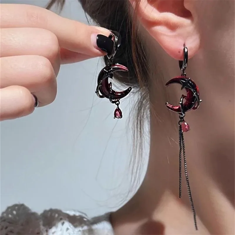 Love and Deepspace Sylus earrings, handsome anime peripherals, two-dimensional male and female couples, cosplay jewellery gifts.