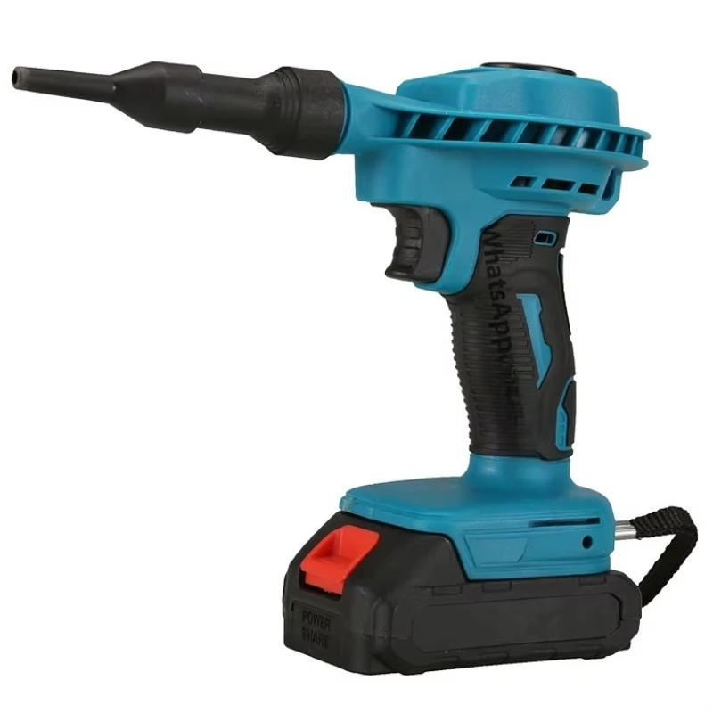 Industrial-Grade 220V 600W Storm Leaf Blower High-Power DIY Handheld Brushless Cordless Blower Lithium Battery 100m/s Air Speed