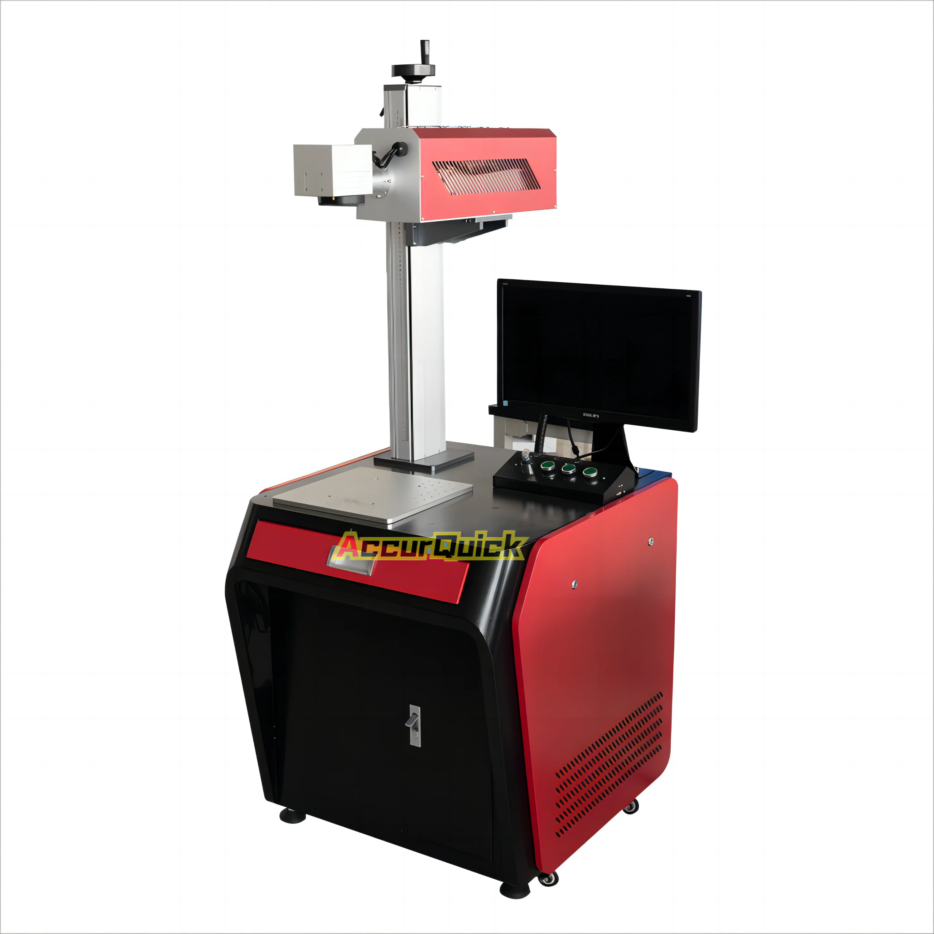 Logo Marking Engraving Laser Equipment 150mm*150mm Marking Fiber Laser Machine for Auto Parts industry