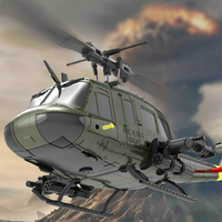 RC ERA RC Helicopter C032 1:48 Huey Helicopter UH-1 6-axis Gyro 6CH 3D Brushless Aircraft