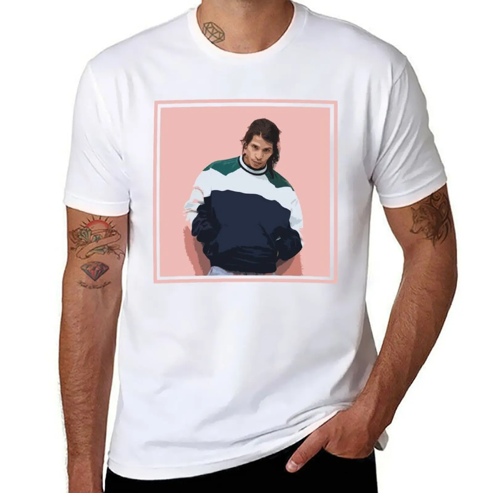 

Moha La Squale - The Banana T-Shirt man t shirts for men men t shirt cotton 100% T-Shirt