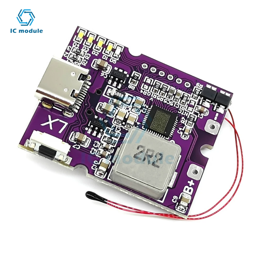 22.5W Power Bank Bidirectional Fast Charging Mobile Power Module Circuit Board Diy Motherboard Nesting High Power