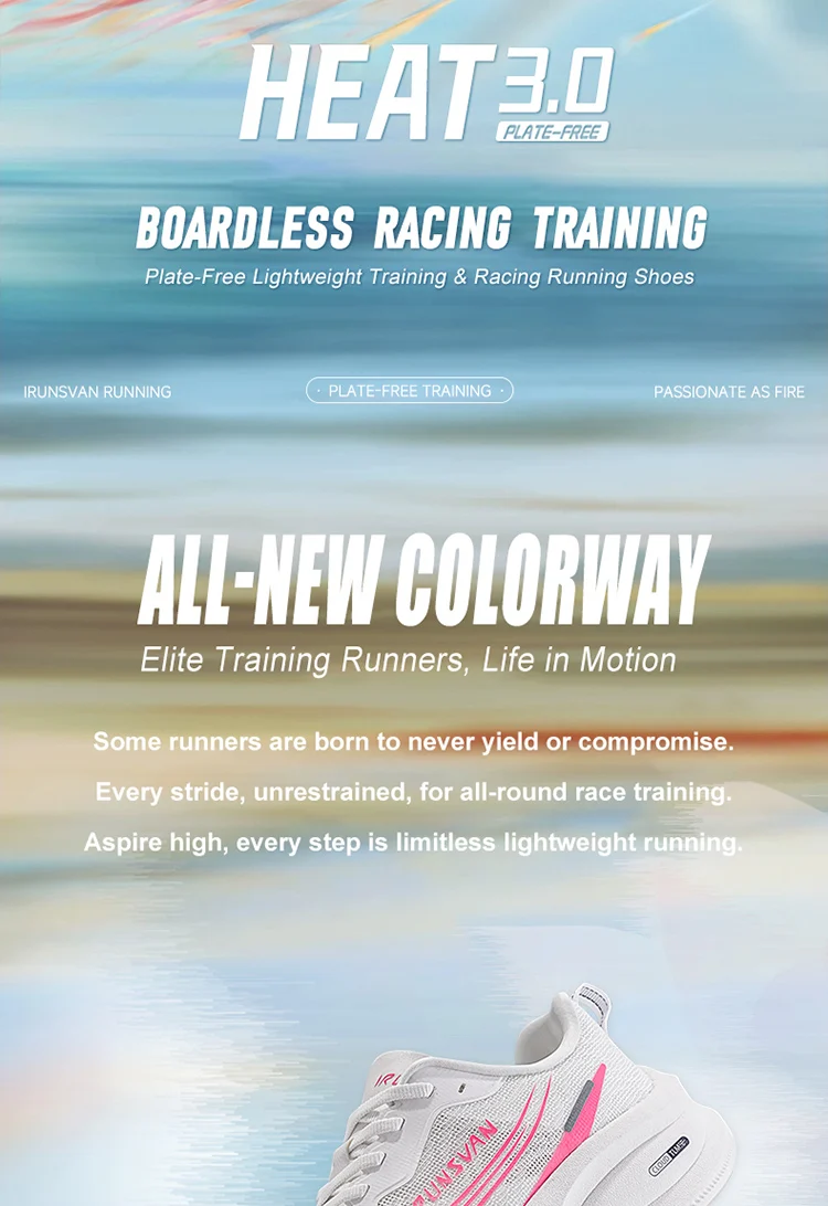 IRUNSVAN Boardless Track Vielseitige Trainings-Laufschuhe für Anfänger und Fortgeschrittene Laufschuhe für Männer und Frauen 172 – Detail 3
