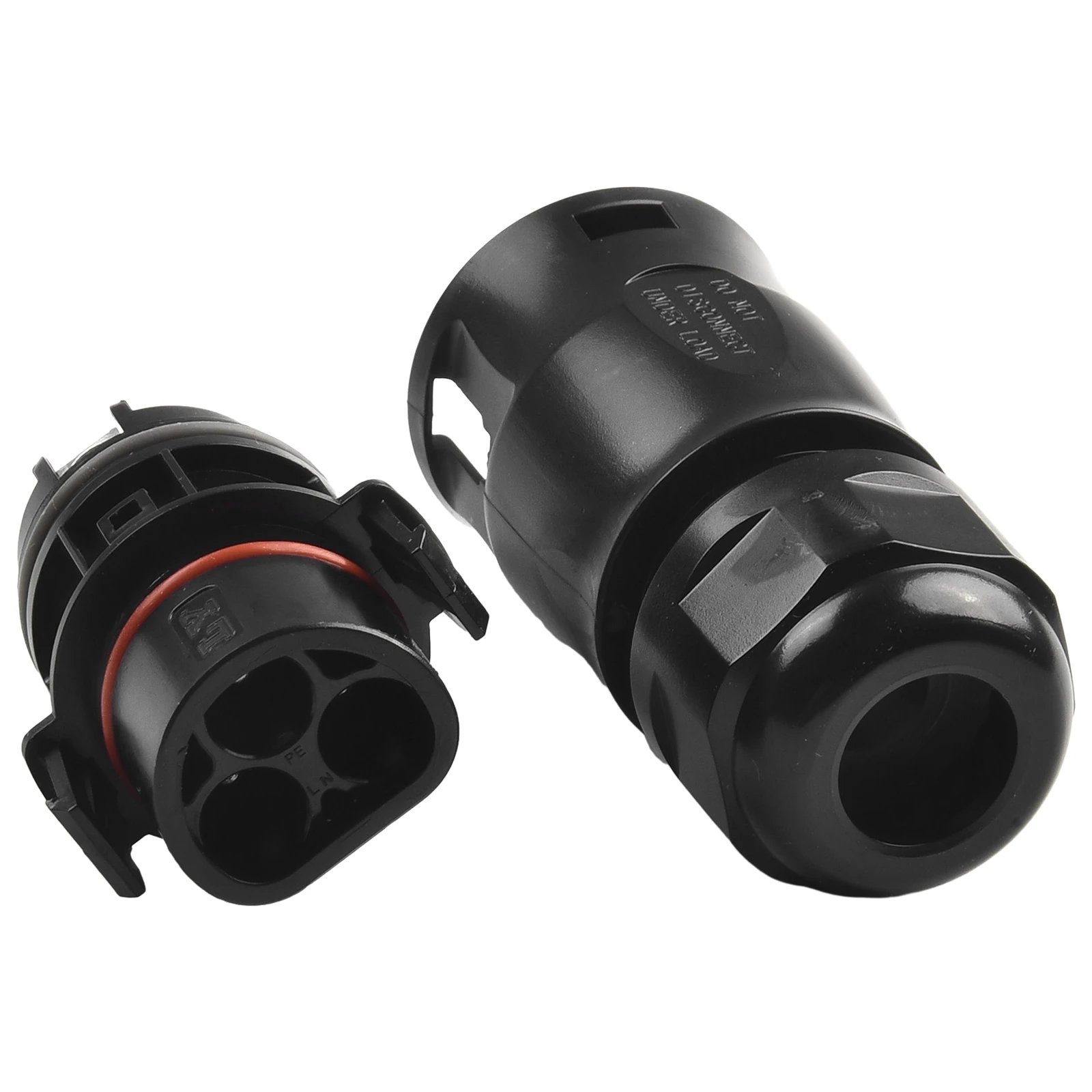 Cable Assembly with LY01 Connector for Deye M60 M80 Inverters 40A 690V 3 Pin L N PE 13mm Outer Diameter Cable Support