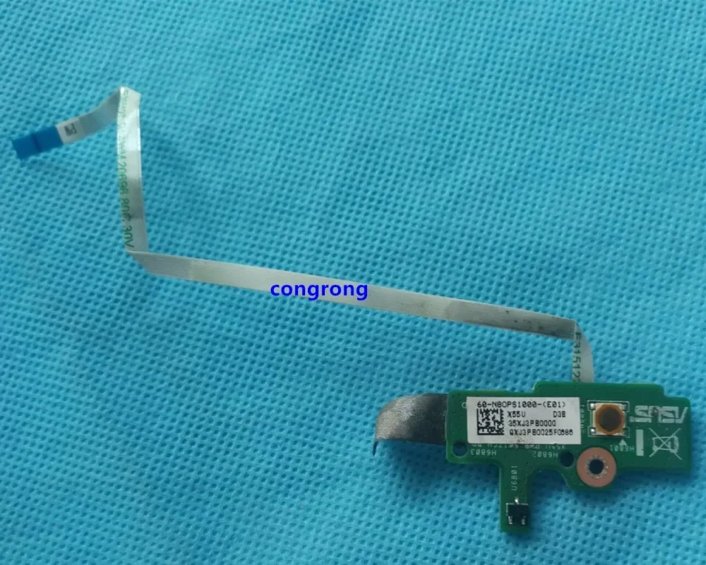 For ASUS K55V K55VD A55V X55VD X55V X55C X55CR K55VJ Switch Board With Cable USB Small Board Audio Board Tested Well