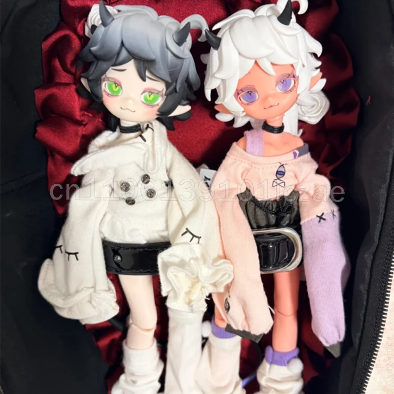 

In Stock Cooze 1/8 Bjd Devil'S Horns Blind Box Movable Doll Ornament Exquisite Joint Mobility Creative Desktop Collection Toys